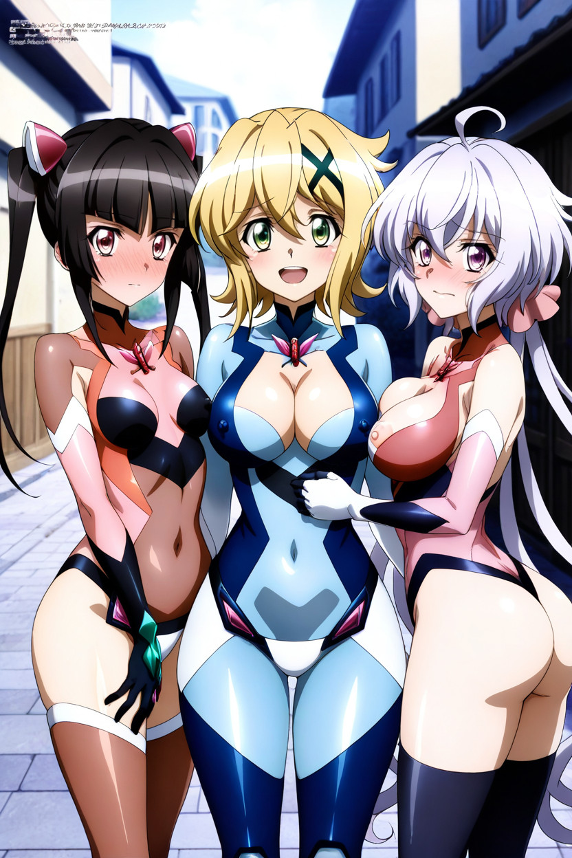 Culo Redondeado, Cleavage, Official Anime Art Style Hentai IA